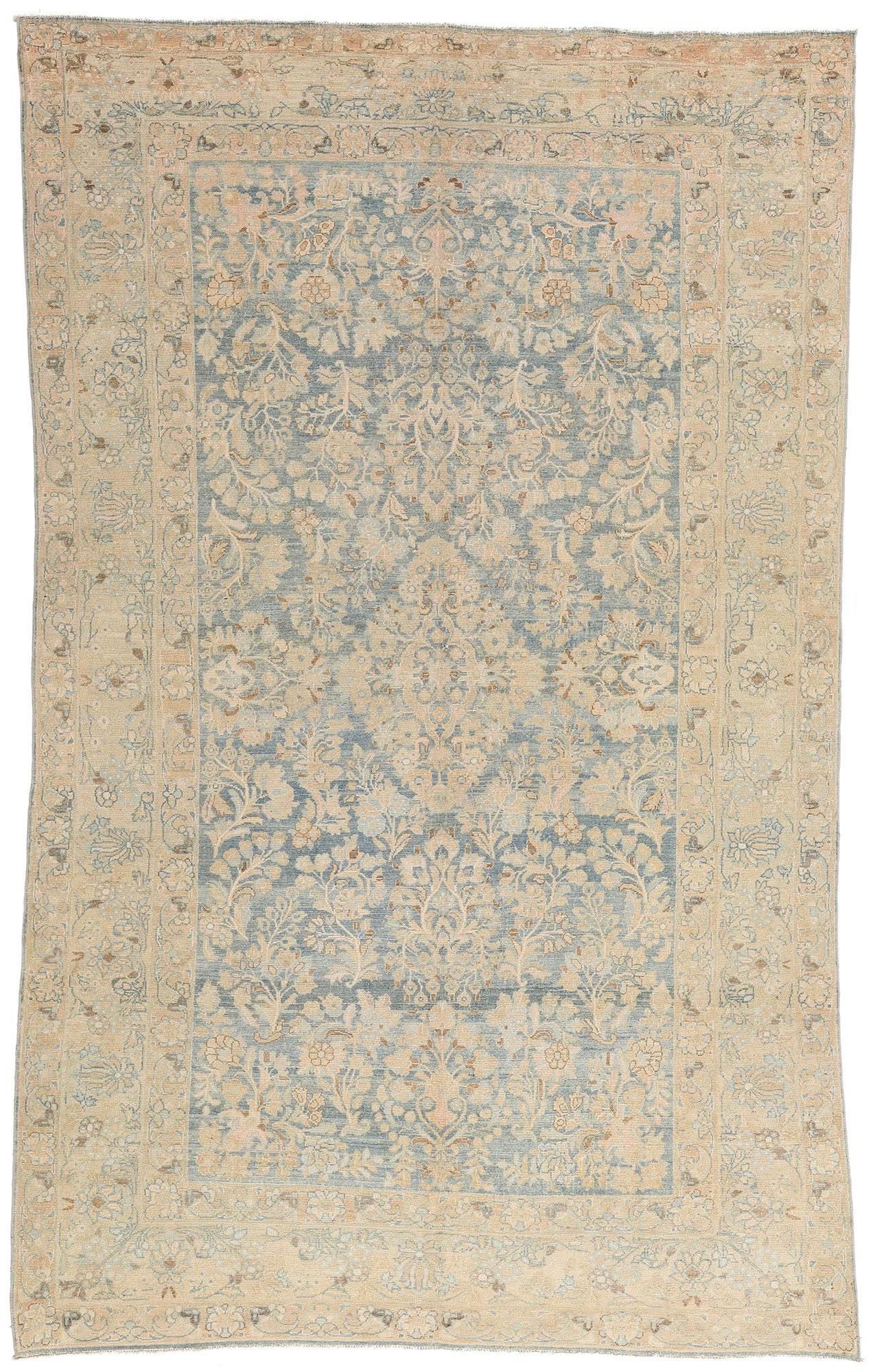 Antiker persischer Malayer-Teppich des späten 19. Jahrhunderts mit modernem Stil