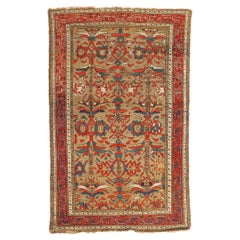Late 19th Century Antique Persian Malayer Carpet with Traditional Style