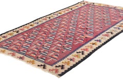 A Late 19th Century Antique Tribal Shahsavan Masterpiece of Geometric Precision