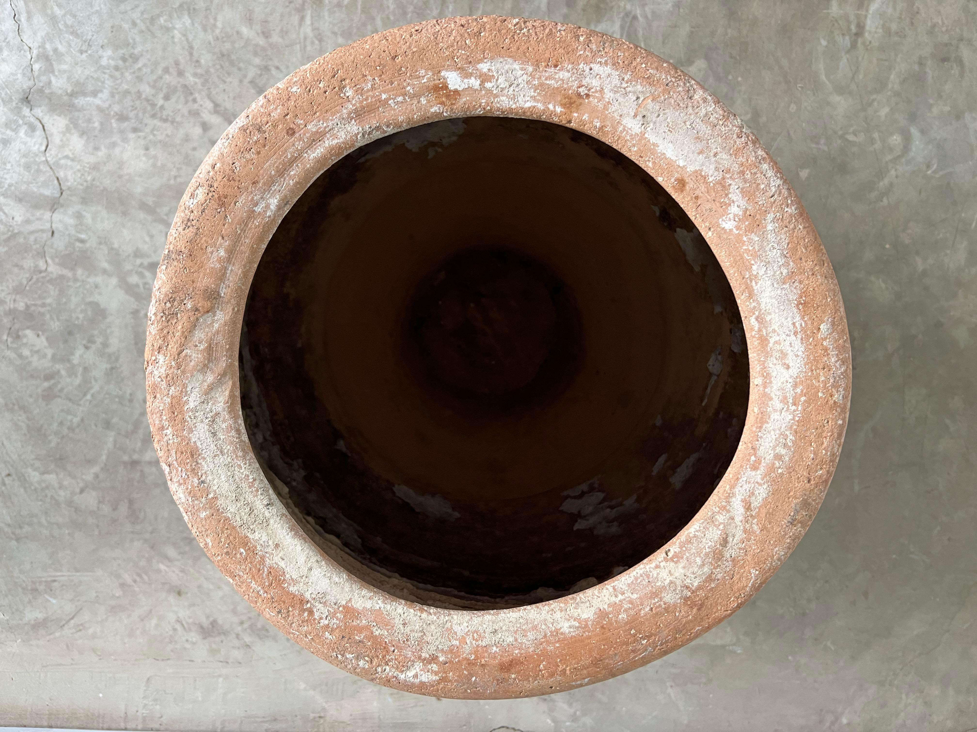 Late 19th Century Antique Spanish Terracotta Pot 2