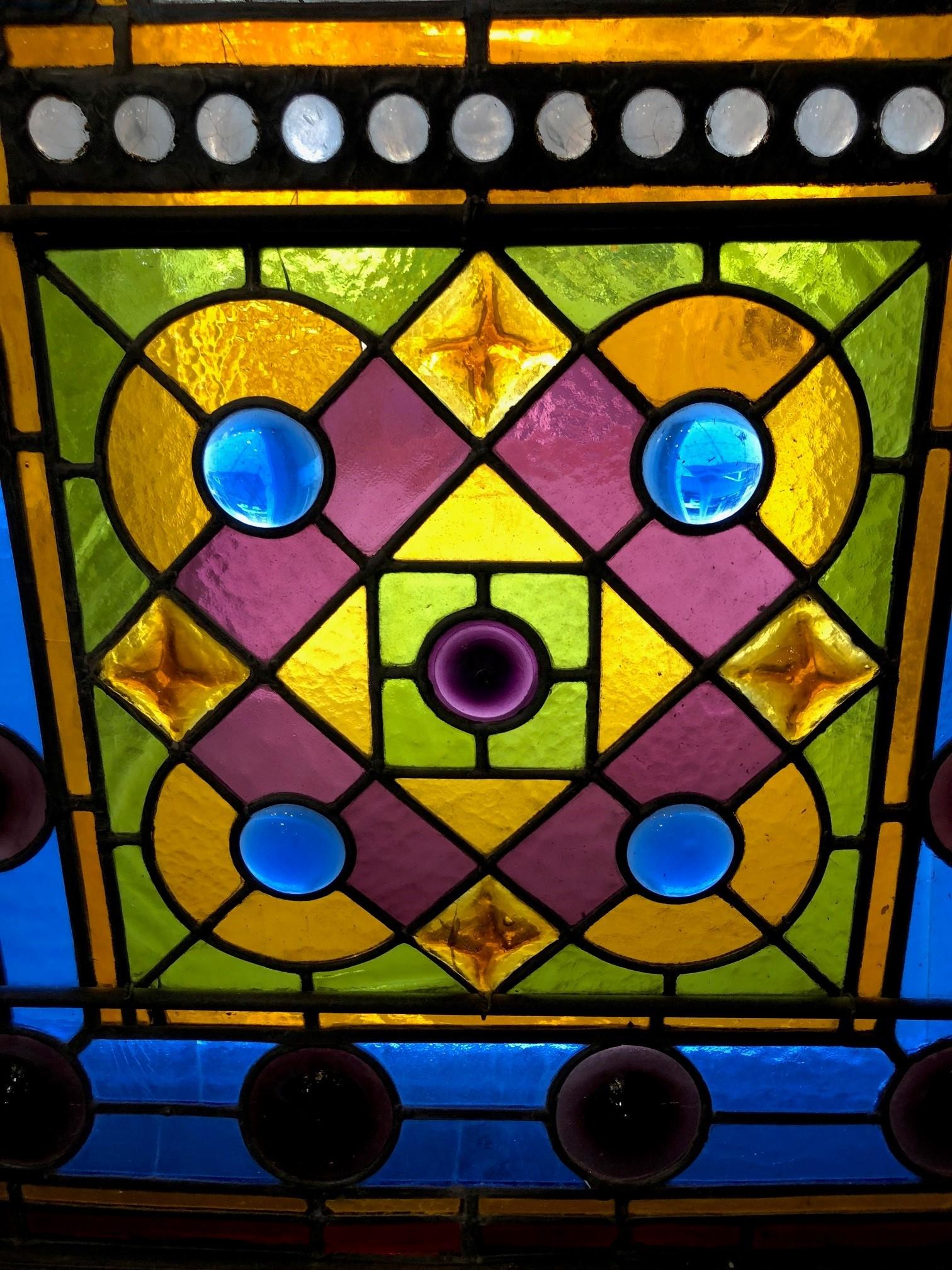 stained glass antique