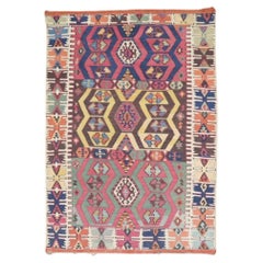 Late 19th Century Antique Turkish Kilim