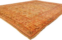 The Anatolian Court: Late 19th Century Oushak Masterpiece of Ottoman Elegance