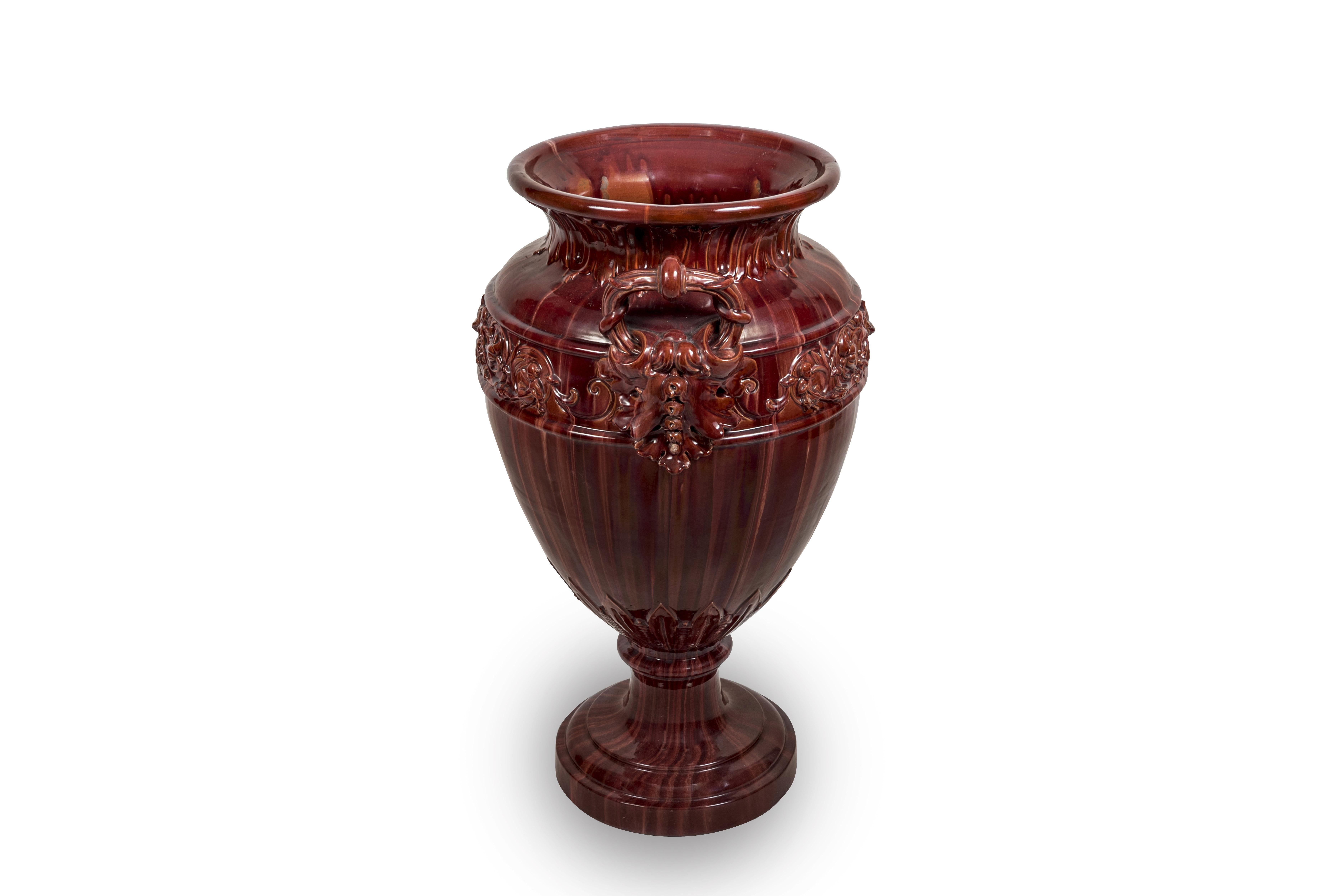 French Late 19th Century Antique Vase For Sale