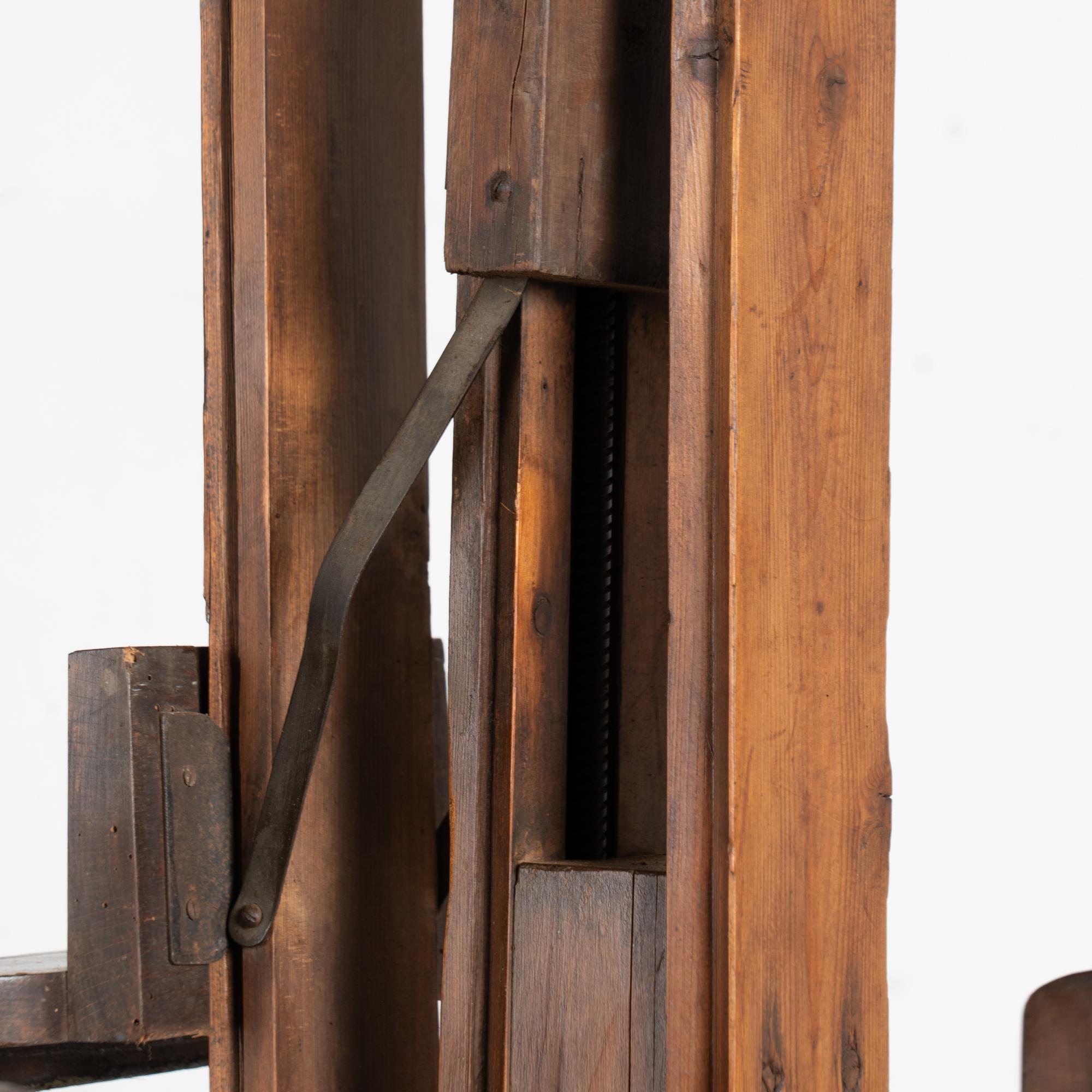 Cavalletto da pittore in legno antico della fine del XIX secolo in vendita 6