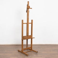 Late 19th Century Antique Wood Painter's Easel