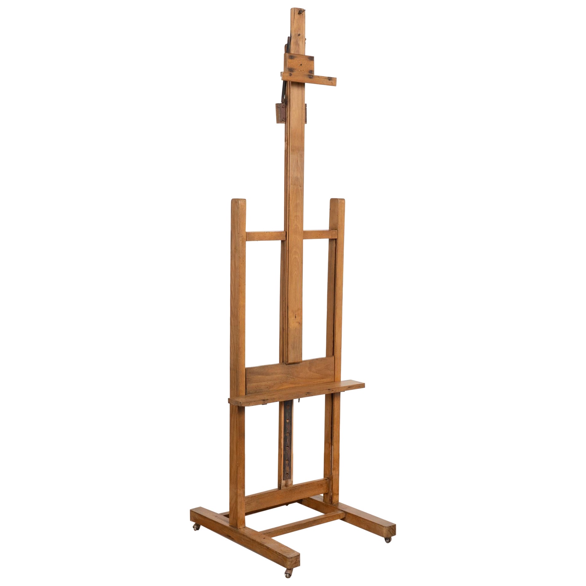 Late 19th Century Antique Wood Painter
s Easel