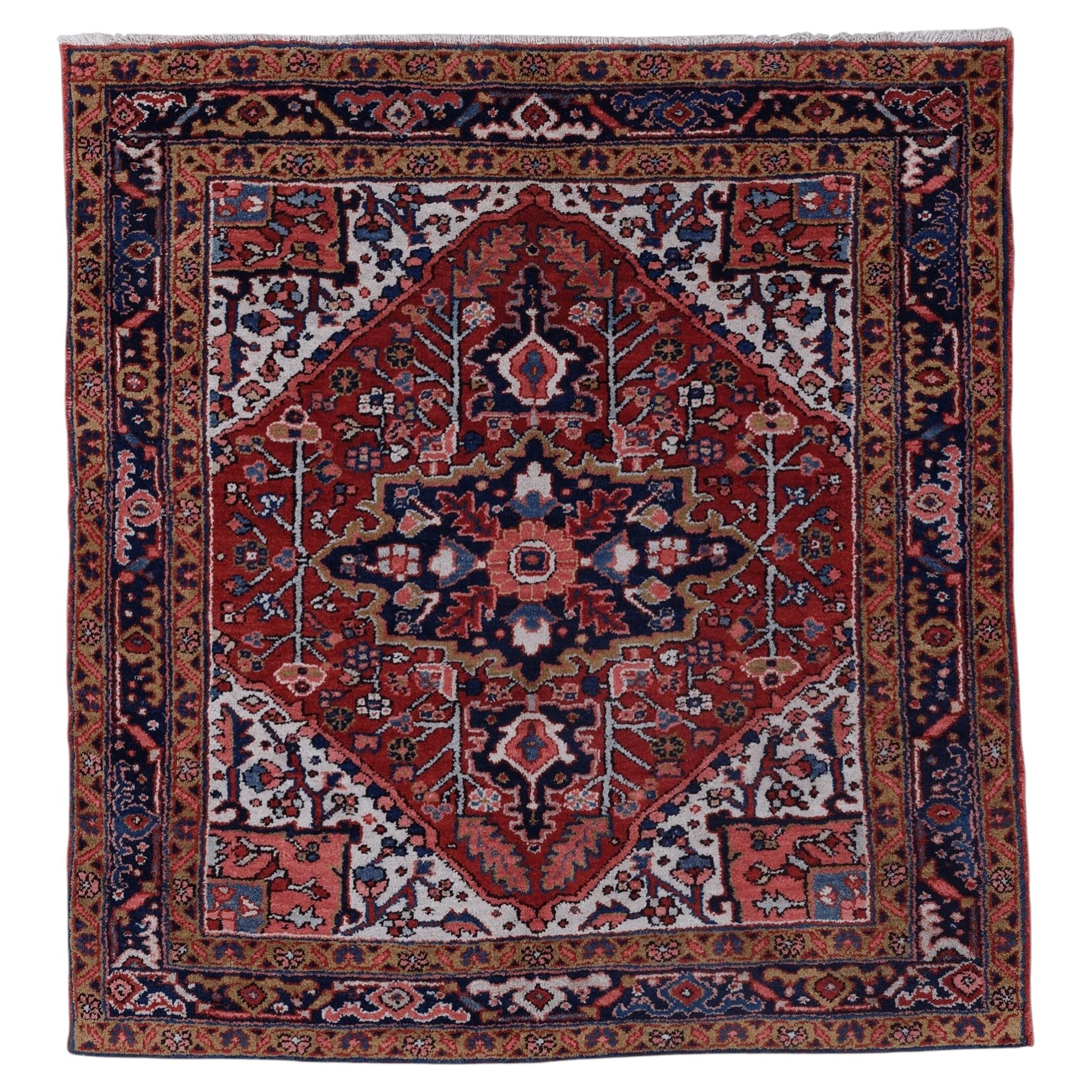 Late 19th Century Antique Wool Oriental Rug