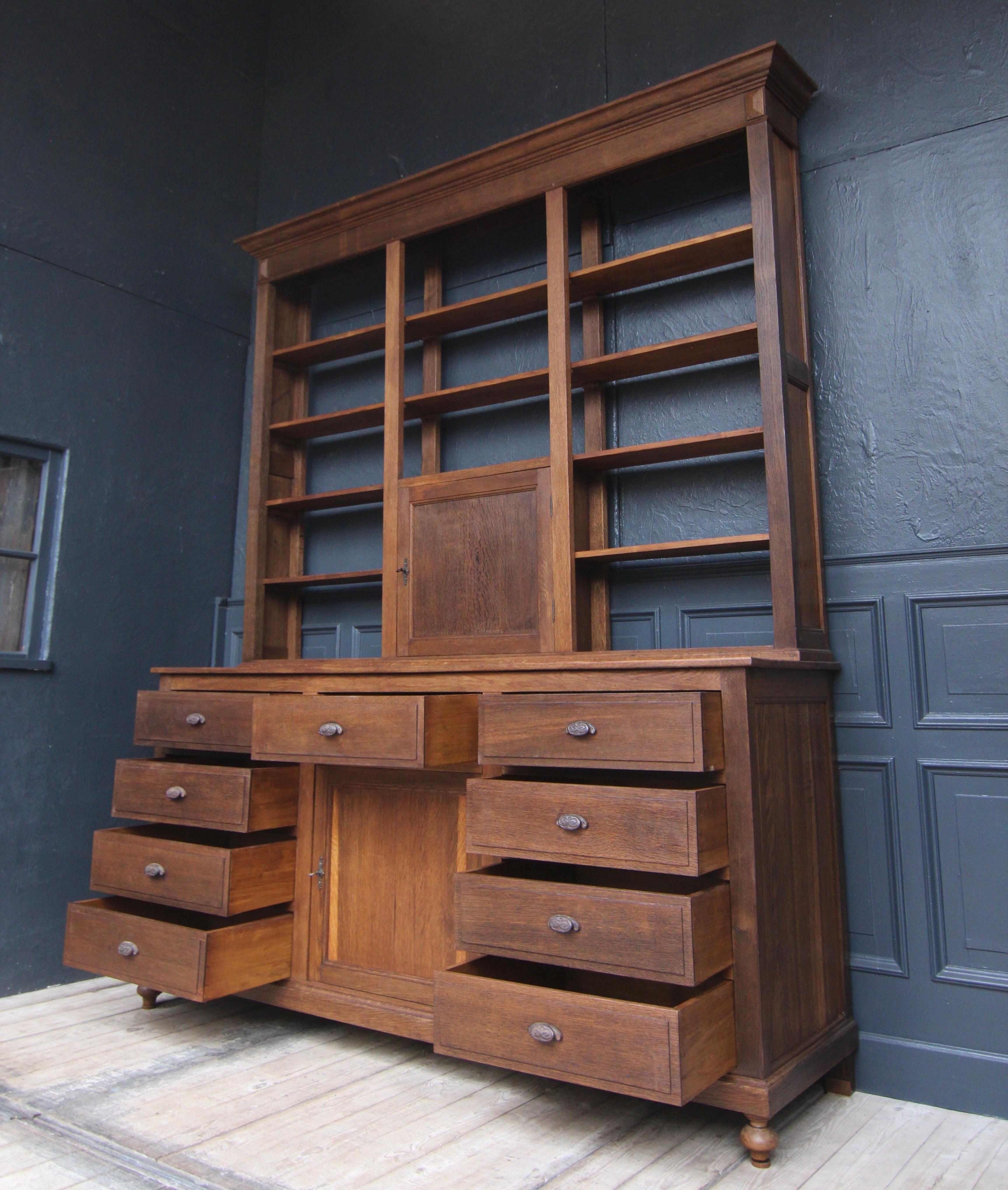 Late 19th Century Apothecary Shop Cabinet 9