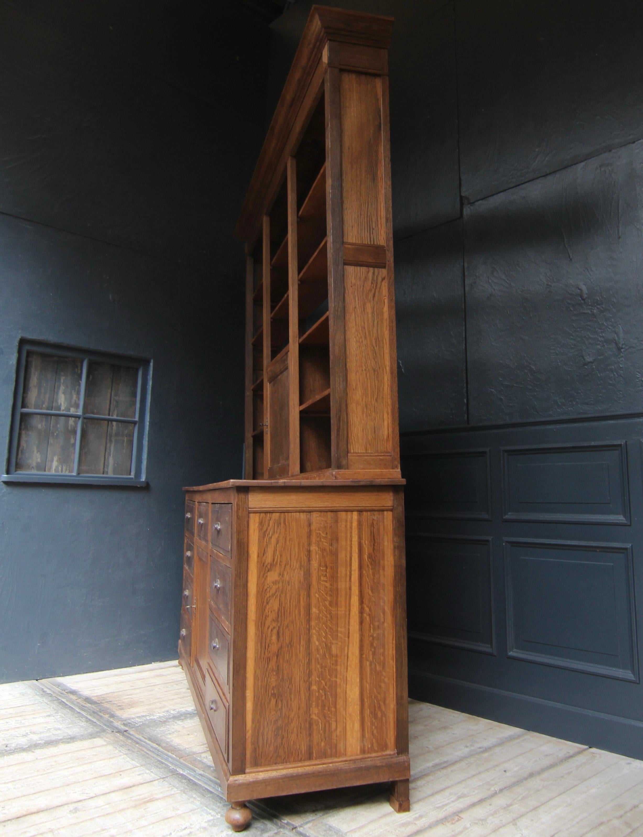 Late 19th Century Apothecary Shop Cabinet For Sale 11
