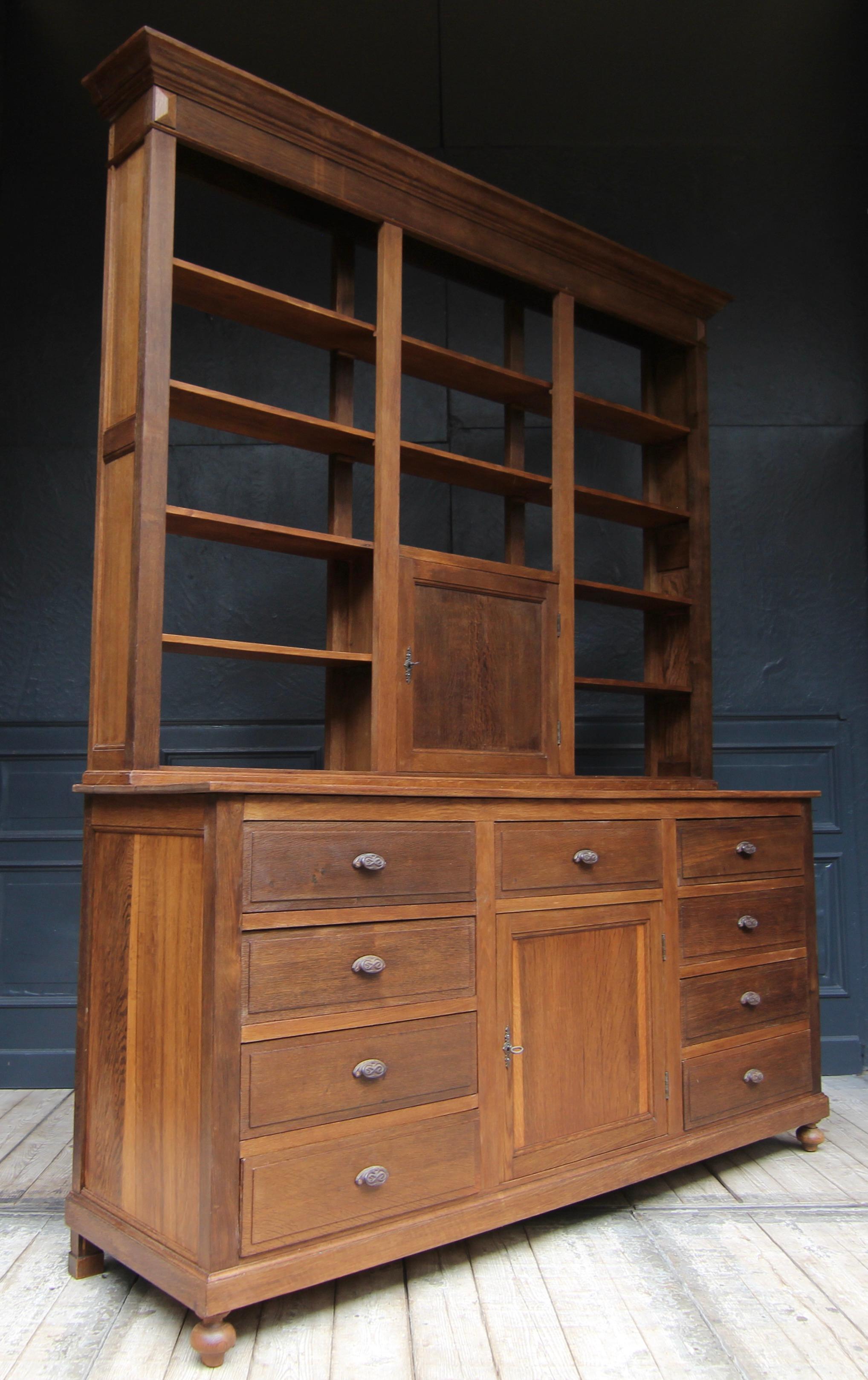 Late 19th Century Apothecary Shop Cabinet 12