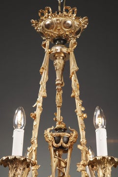 Late 19th Century Art Nouveau Chandelier