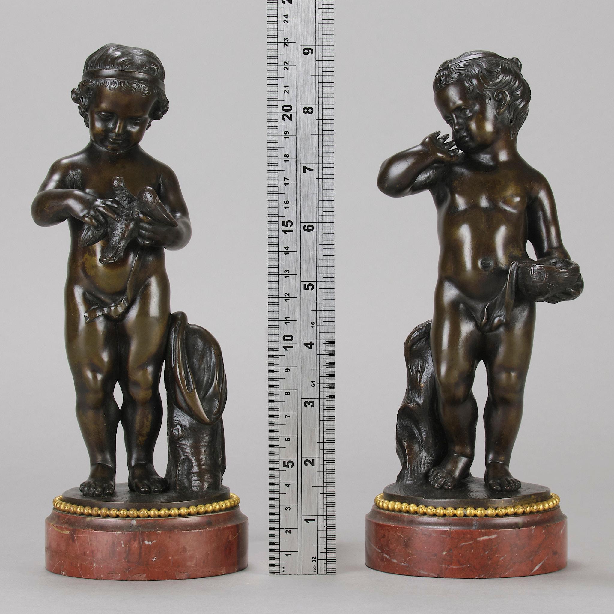 Bronzo francese Art Nouveau della fine del XIX secolo intitolato 