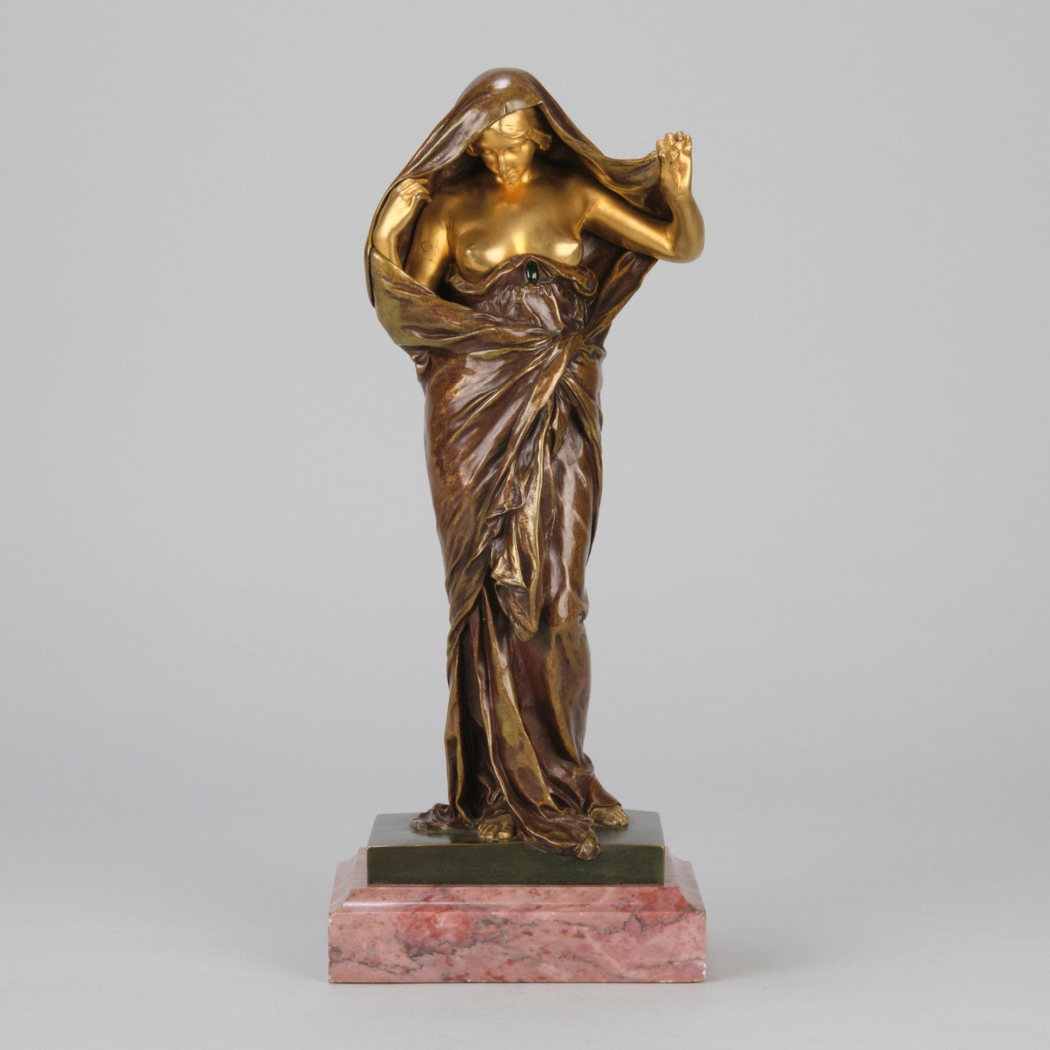 French Late 19th Century Art Nouveau Sculpture 