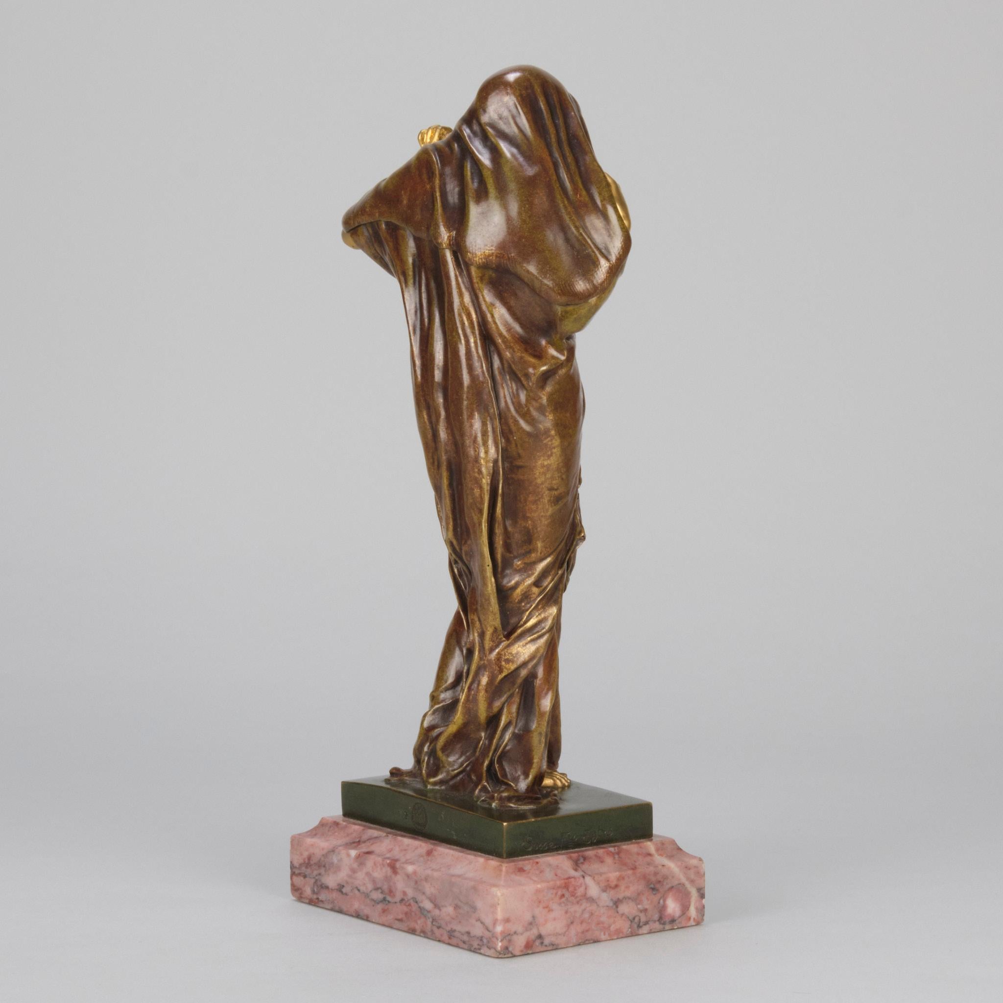 Bronze Late 19th Century Art Nouveau Sculpture 