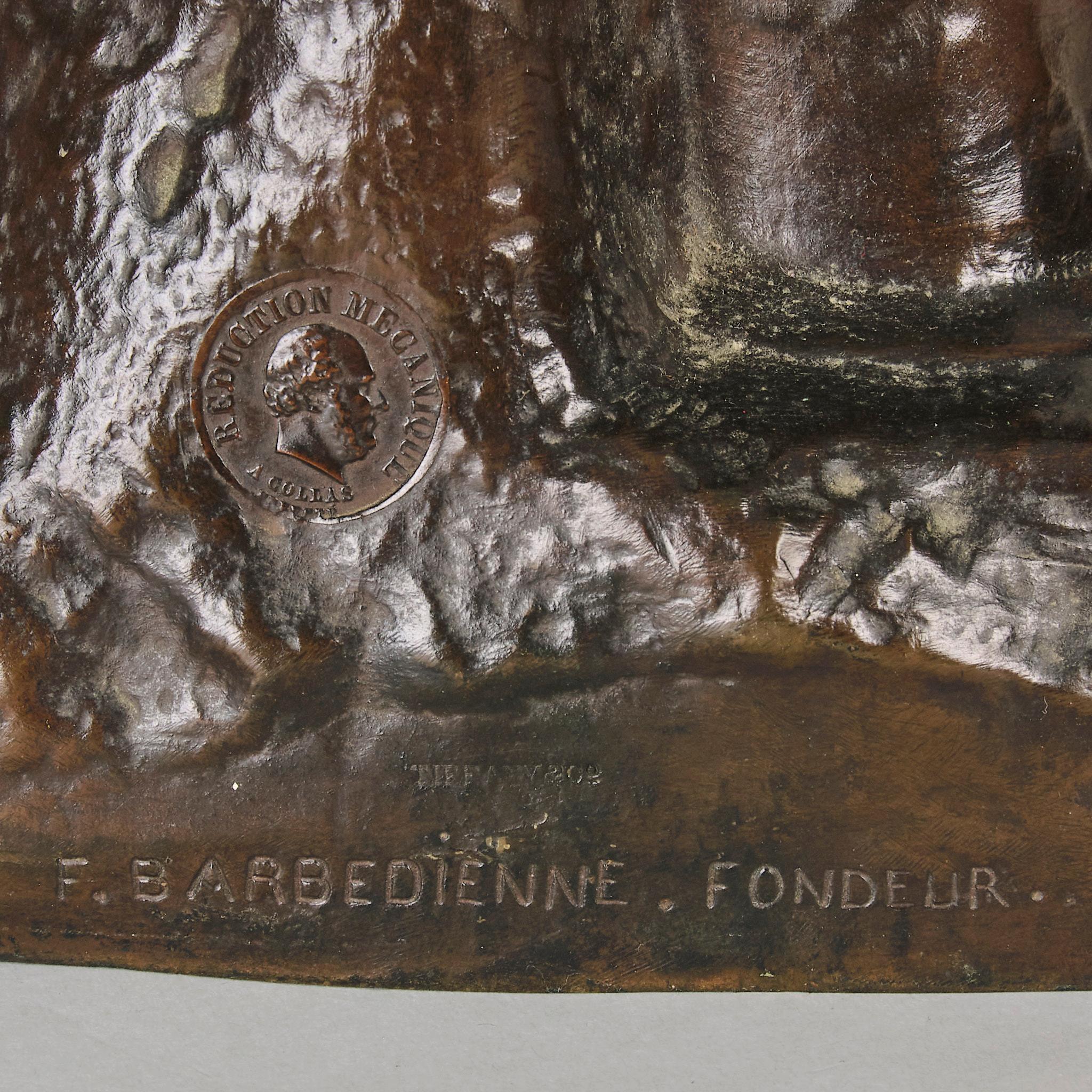 Sculpture Art Nouveau de la fin du 19ème siècle 