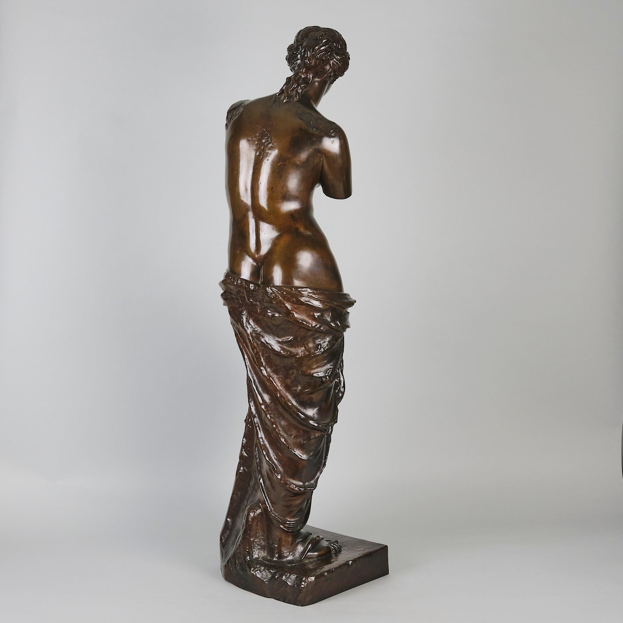 Sculpture Art Nouveau de la fin du 19ème siècle 