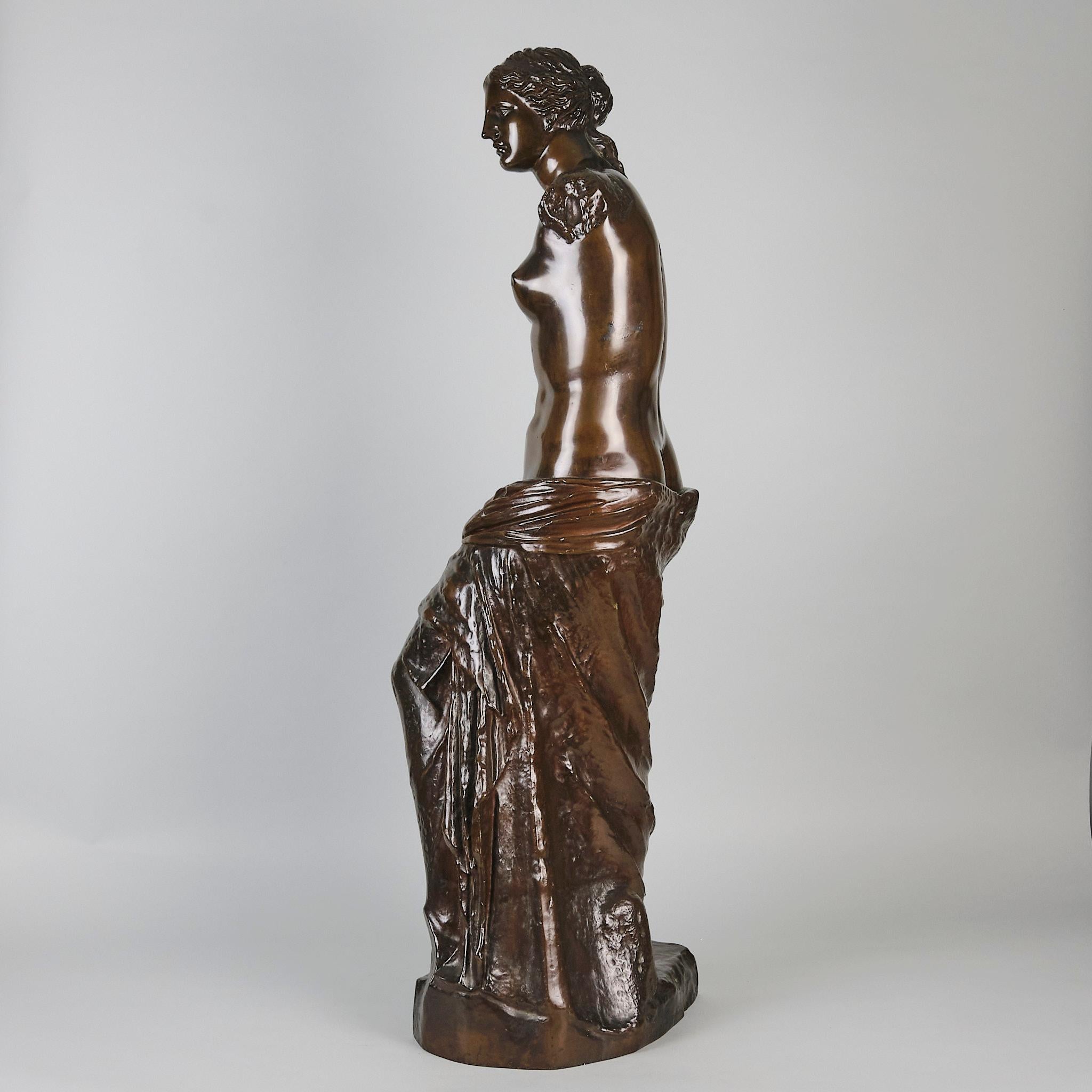 Bronze Sculpture Art Nouveau de la fin du 19ème siècle 