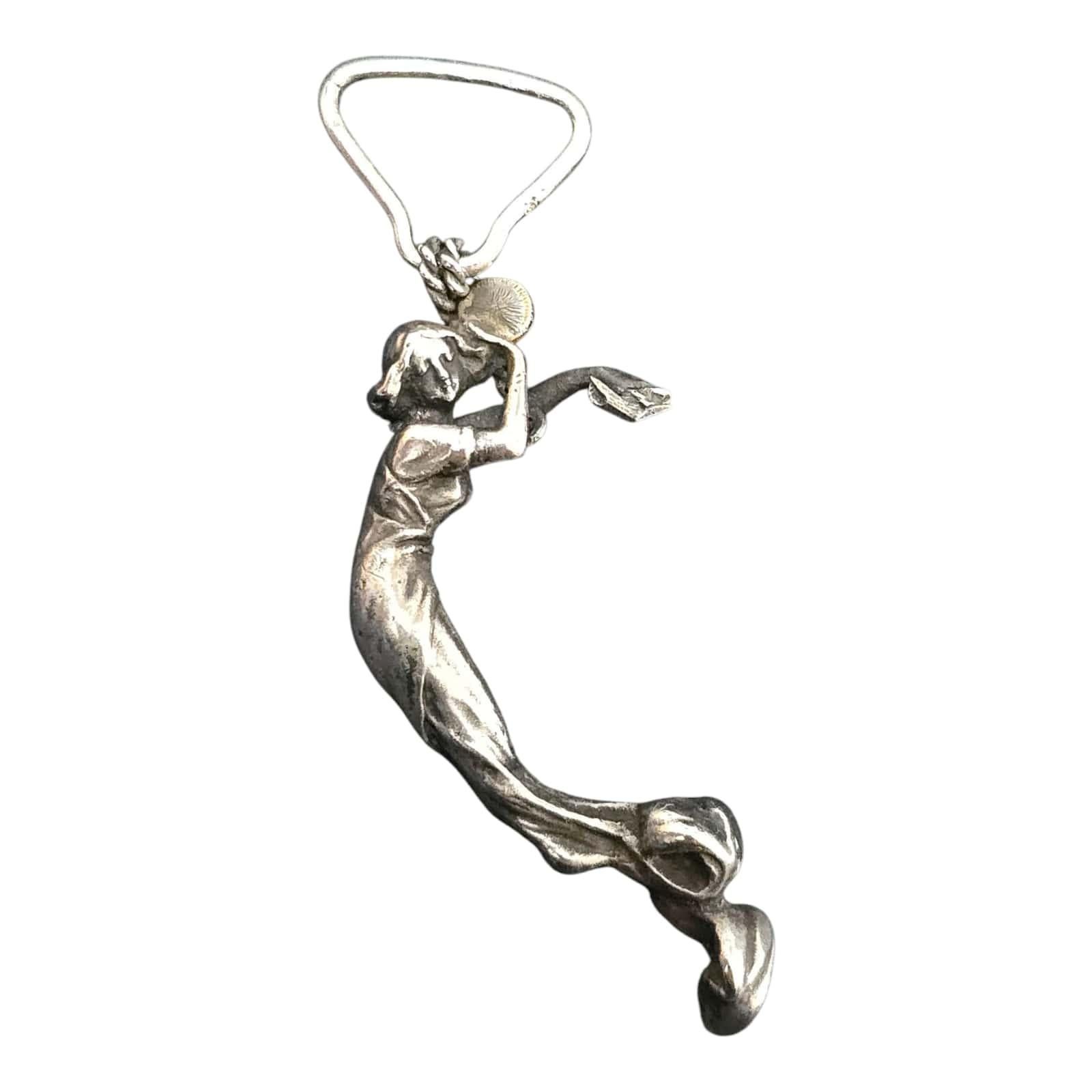 Ciondolo in argento Art Nouveau della fine del XIX secolo in vendita 1