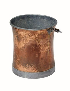 Late 19th Century arts and crafts copper bucket