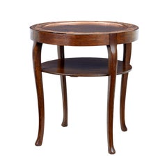 Late 19th Century arts and crafts copper tray table