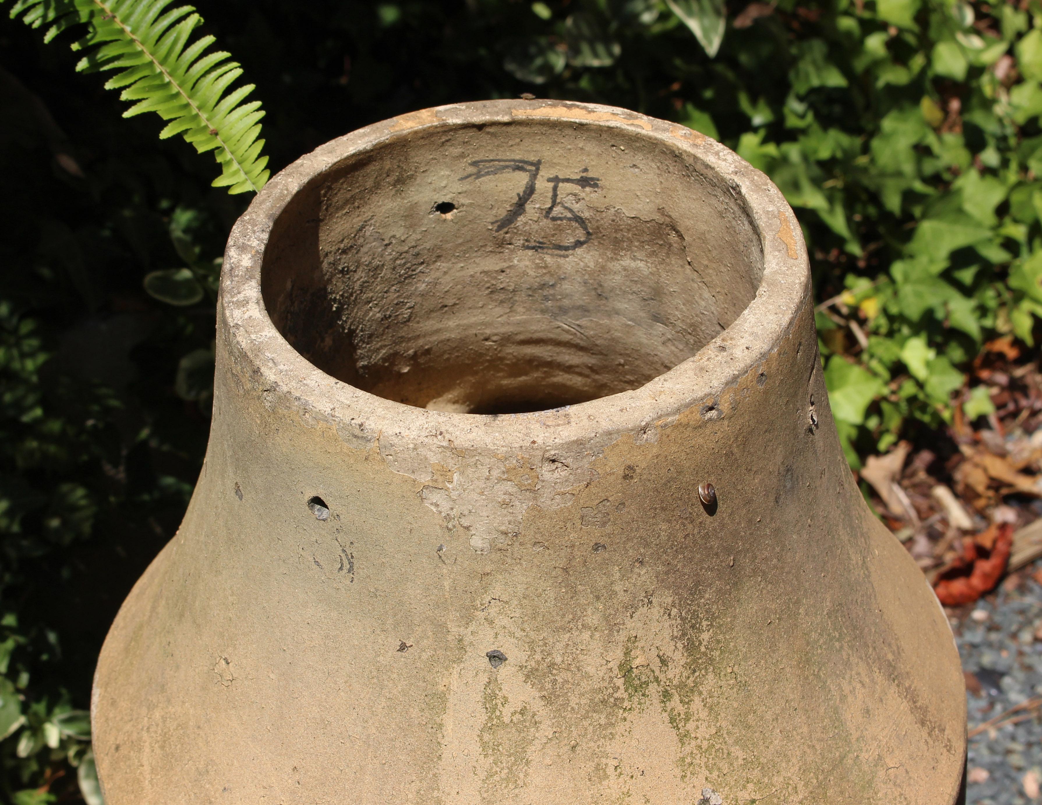 Late 19th Century Arts & Crafts Period Terra Cotta Chimney Pot In Good Condition In Chapel Hill, NC