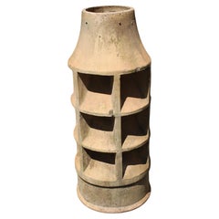 Pot de cheminée en terre cuite de la fin du 19e siècle de la période Arts & Crafts
