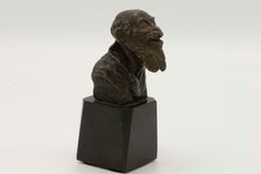 Late 19th Century Austrian Bronze of a Bearded Jew