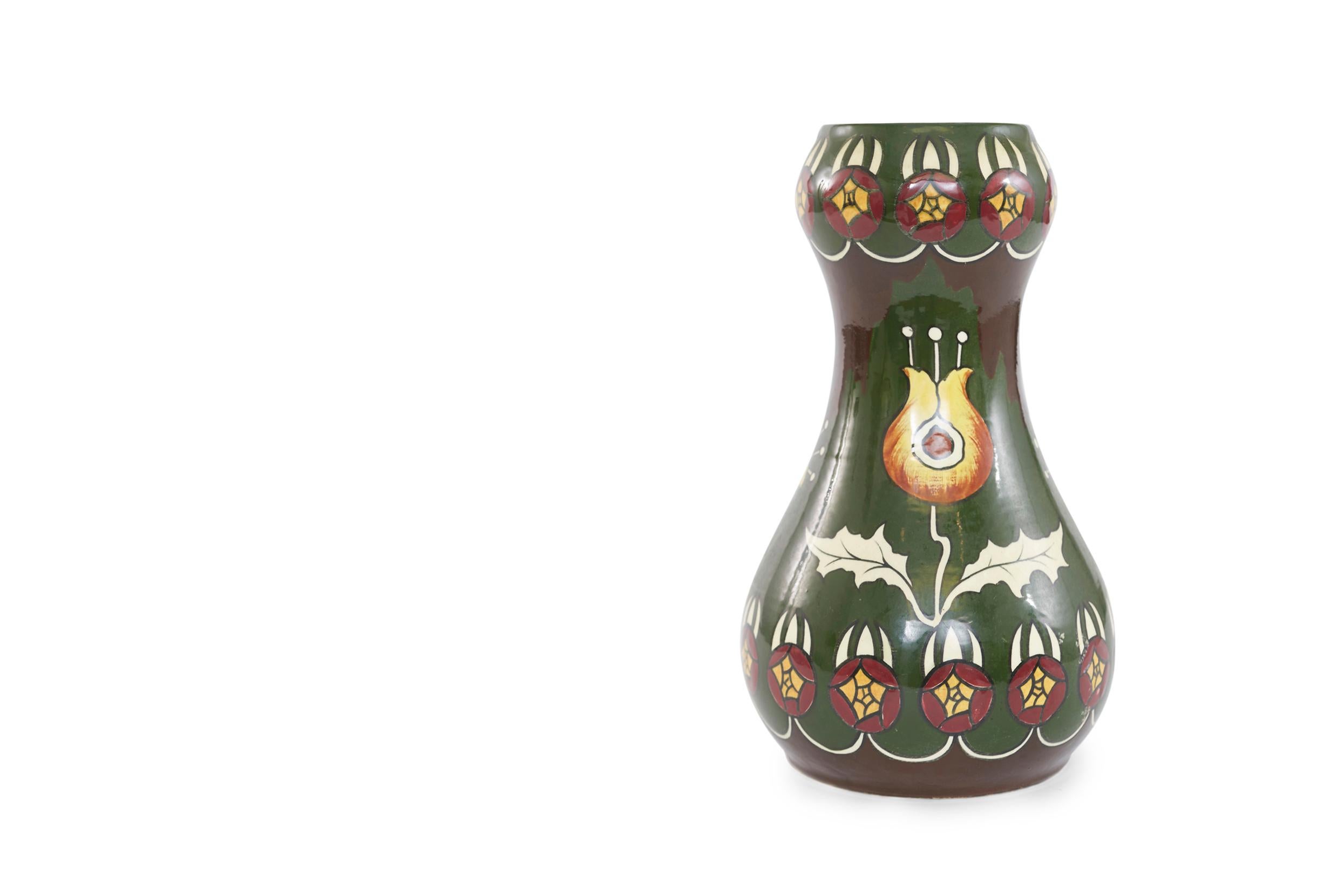 Late 19th Century Austrian Porcelain Vase For Sale 8