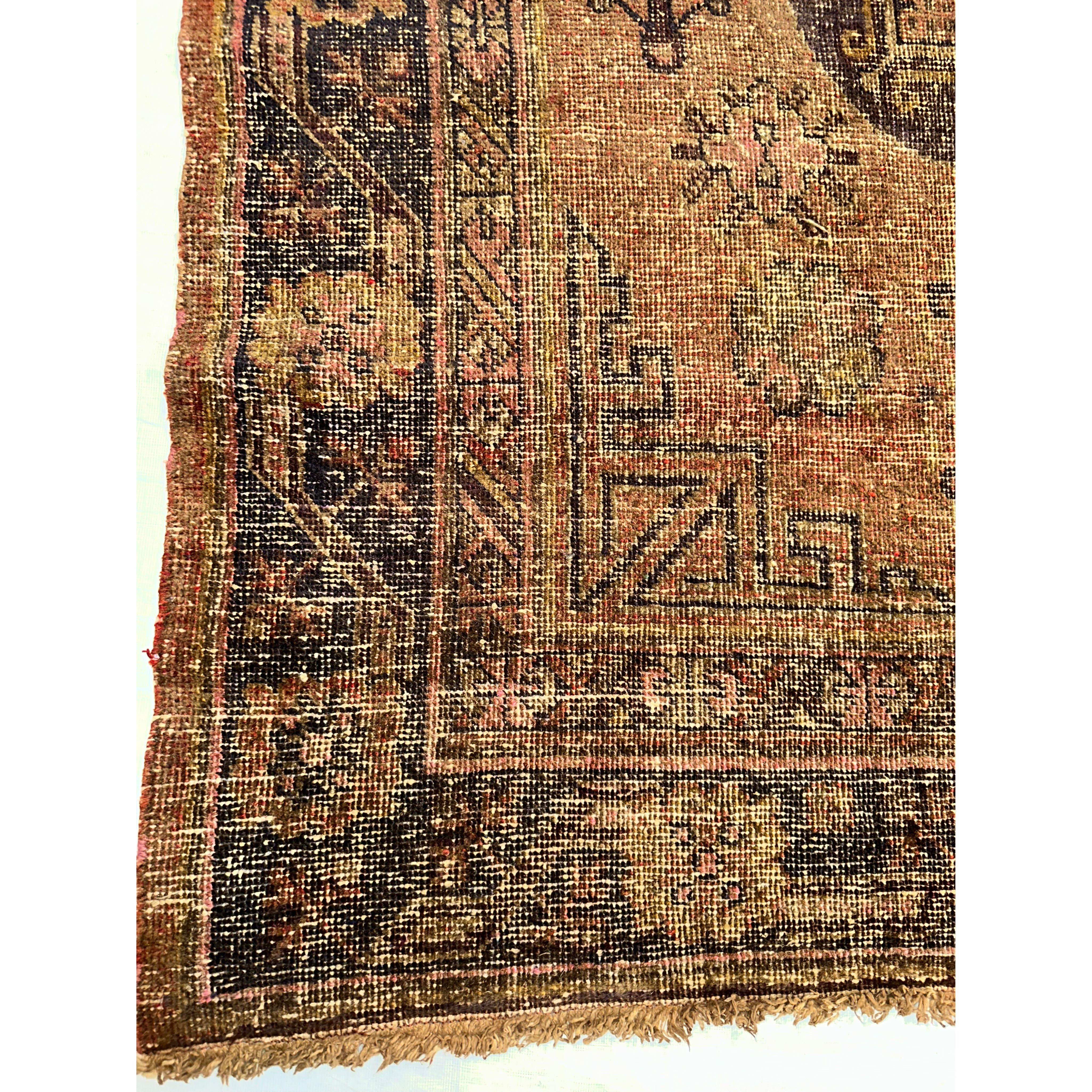 Authentischer Khotan-Samarkand-Teppich aus dem späten 19. (Sonstiges) im Angebot