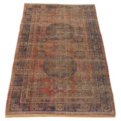 Antique Late-19th Century Authentic Khotan Samarkand Rug