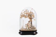 Late 19th Century Automaton of a Monkey under Glass Dome