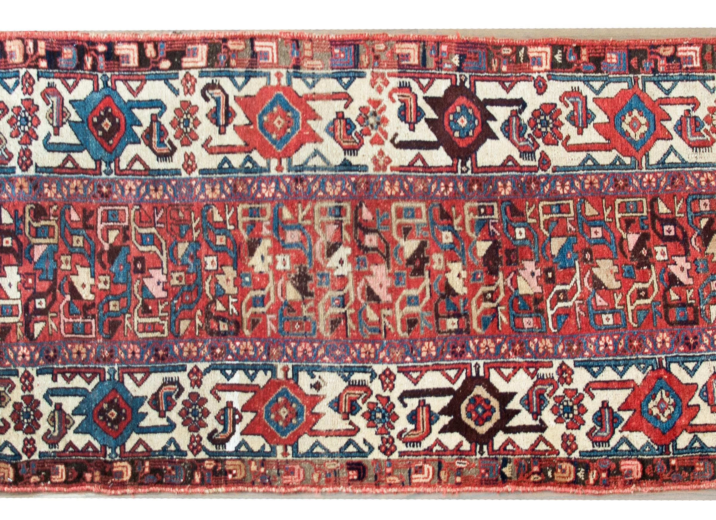 Tribal Late 19th Century Azari Runner For Sale