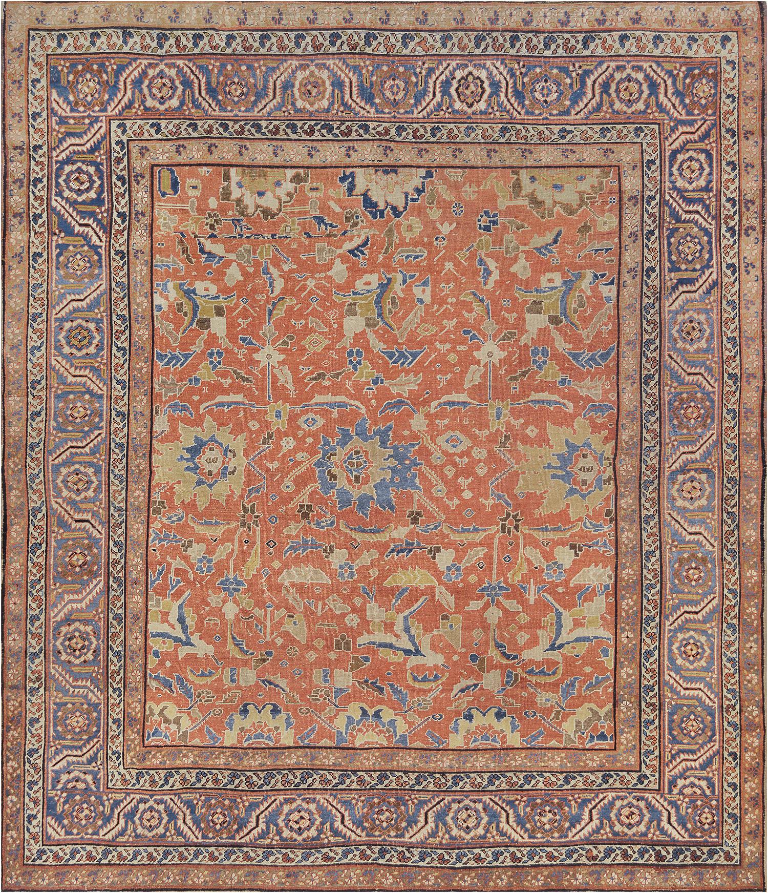 Hand-Woven Late 19th Century Bakhshaish Rug from North West Persia For Sale