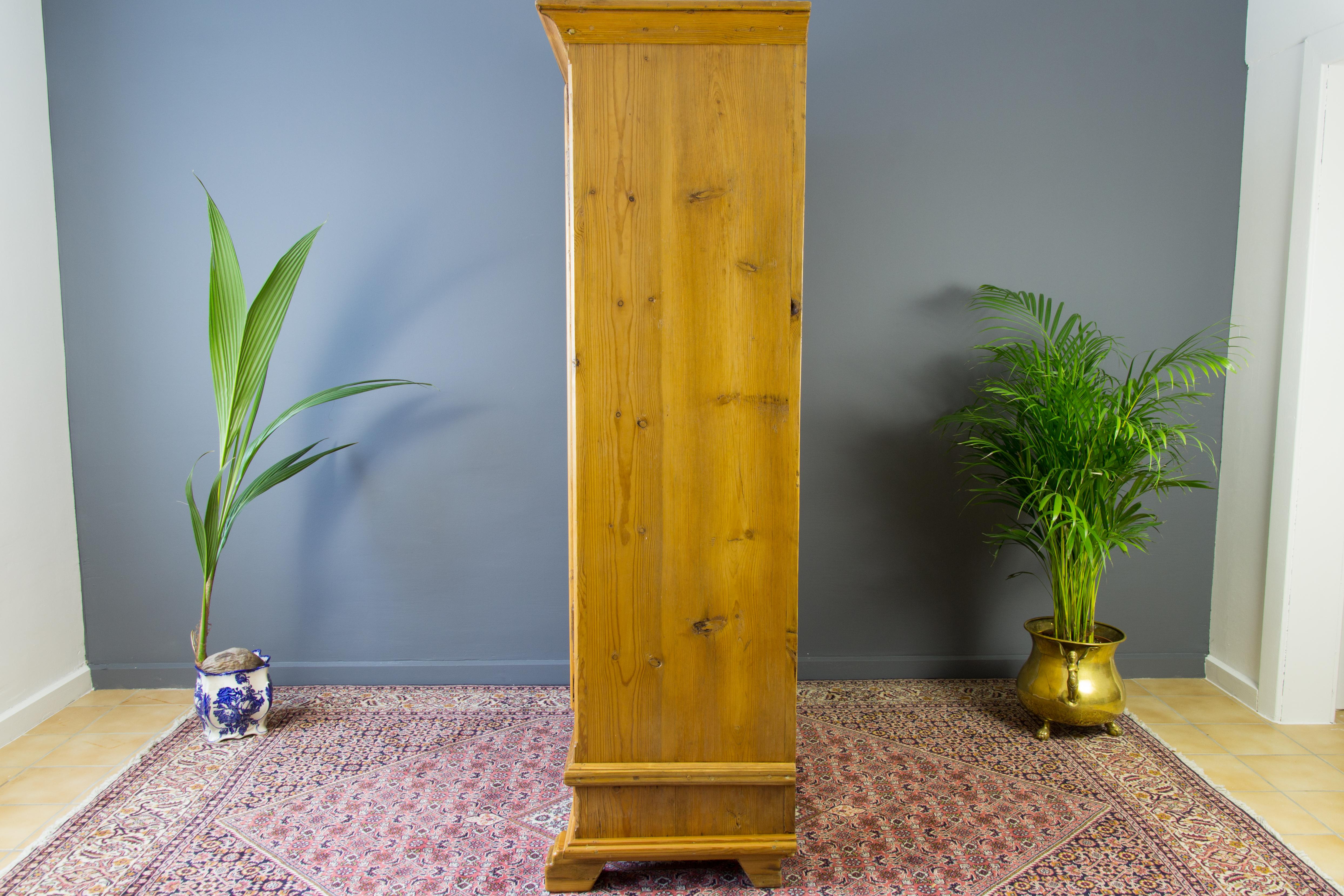 Late 19th Century Baltic Pine Armoire 11