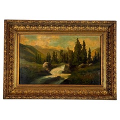 Late 19th Century Barbizon Style Landscape