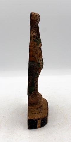 Late 19th Century Basket of Flowers Cast Iron Doorstop