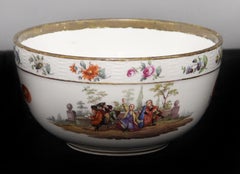 Late 19th Century Berlin K.P.M. Porcelain Bowl