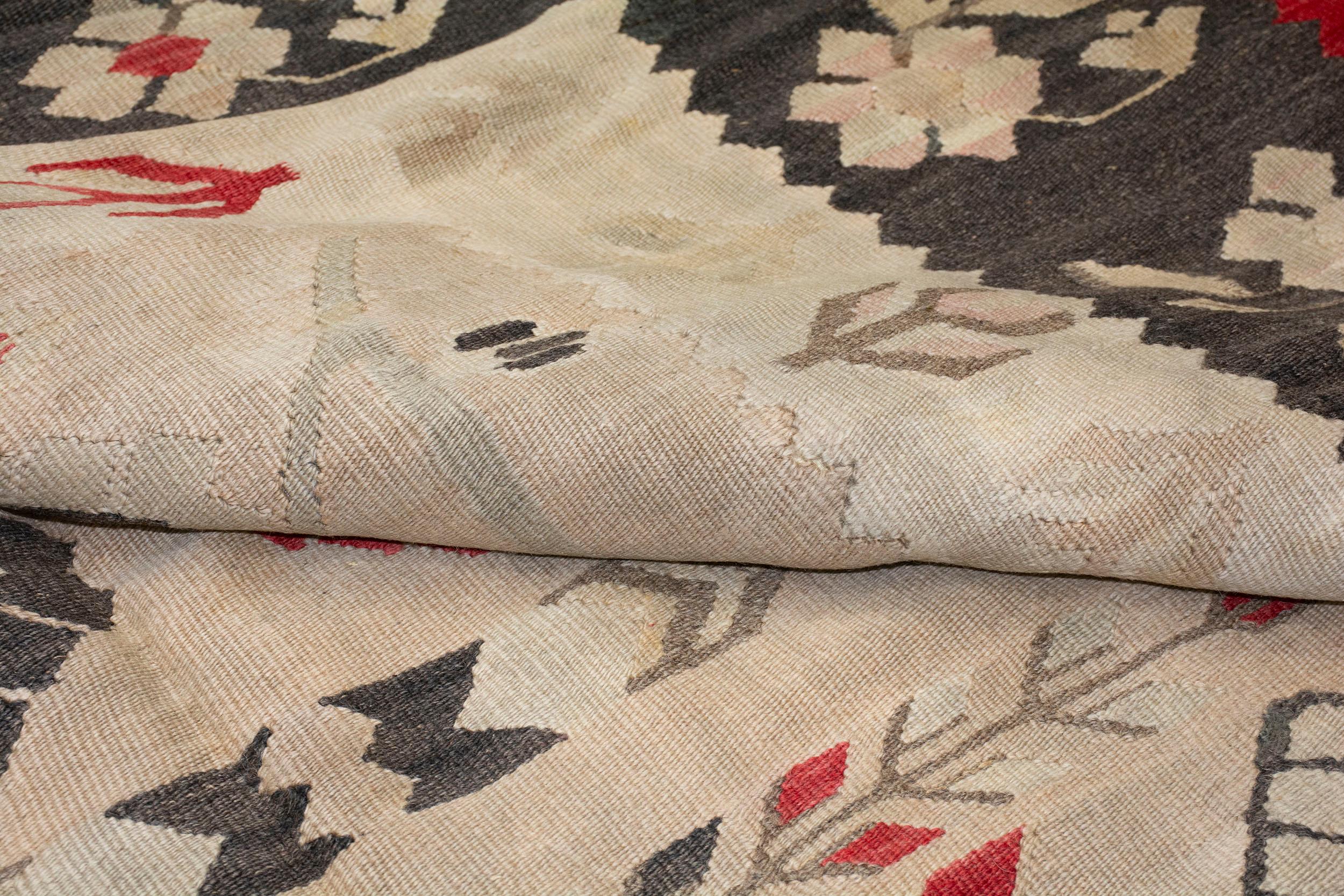 Late 19th Century Bessarabian Kilim For Sale 5