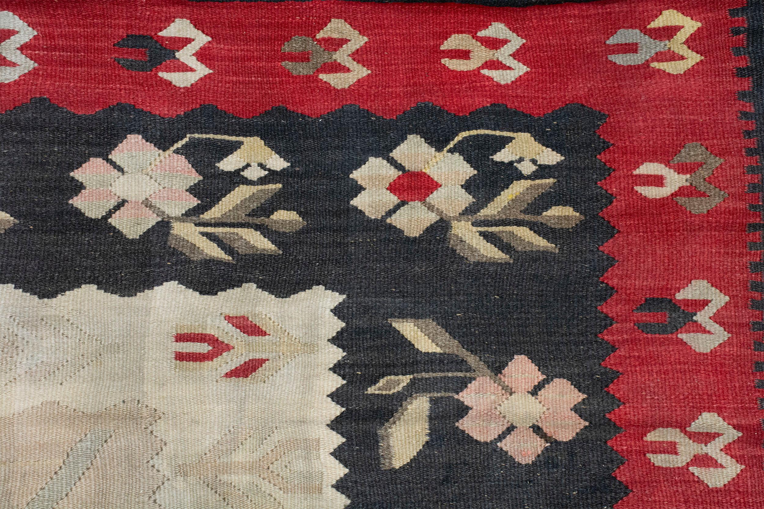 Romanian Late 19th Century Bessarabian Kilim For Sale