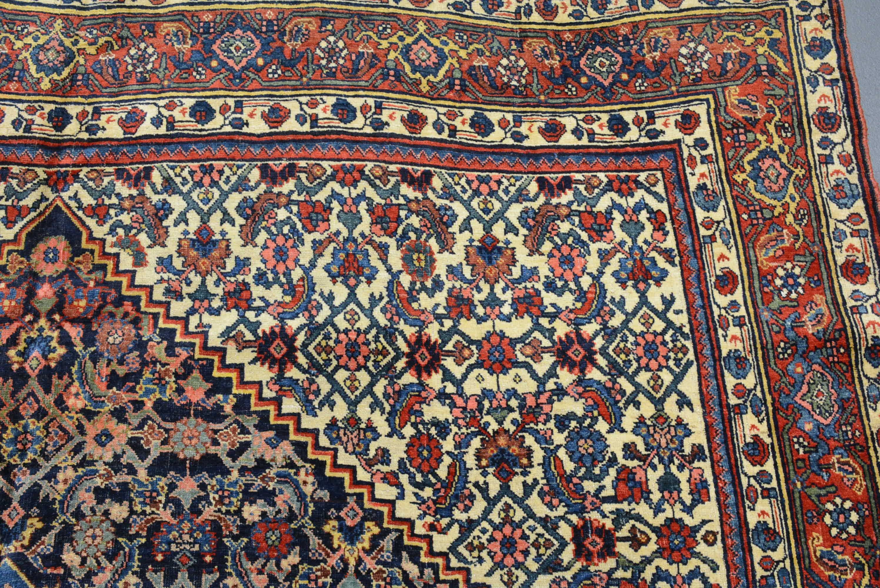Tissage Tapis Bidjar de la fin du 19e siècle en vente