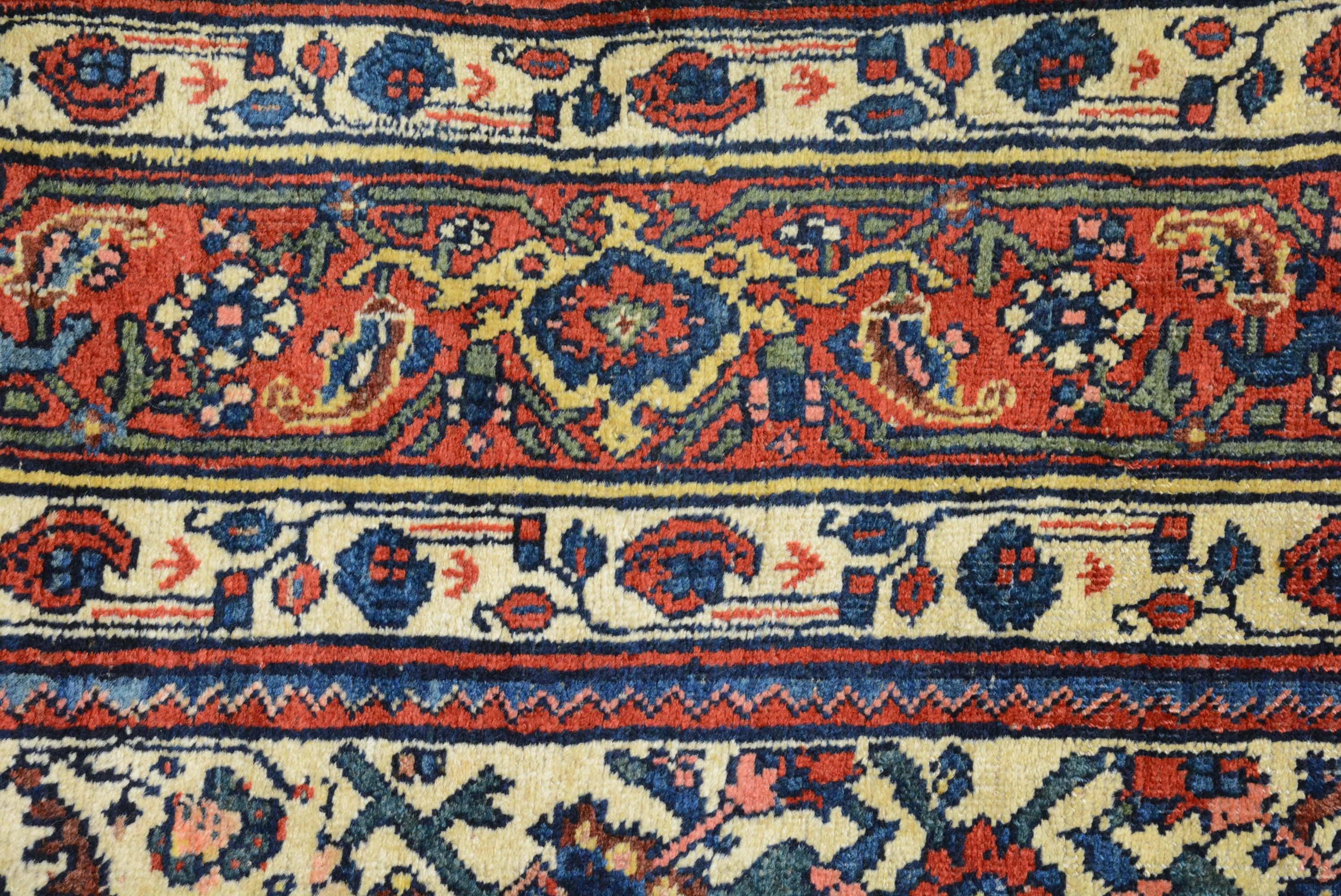 XIXe siècle Tapis Bidjar de la fin du 19e siècle en vente