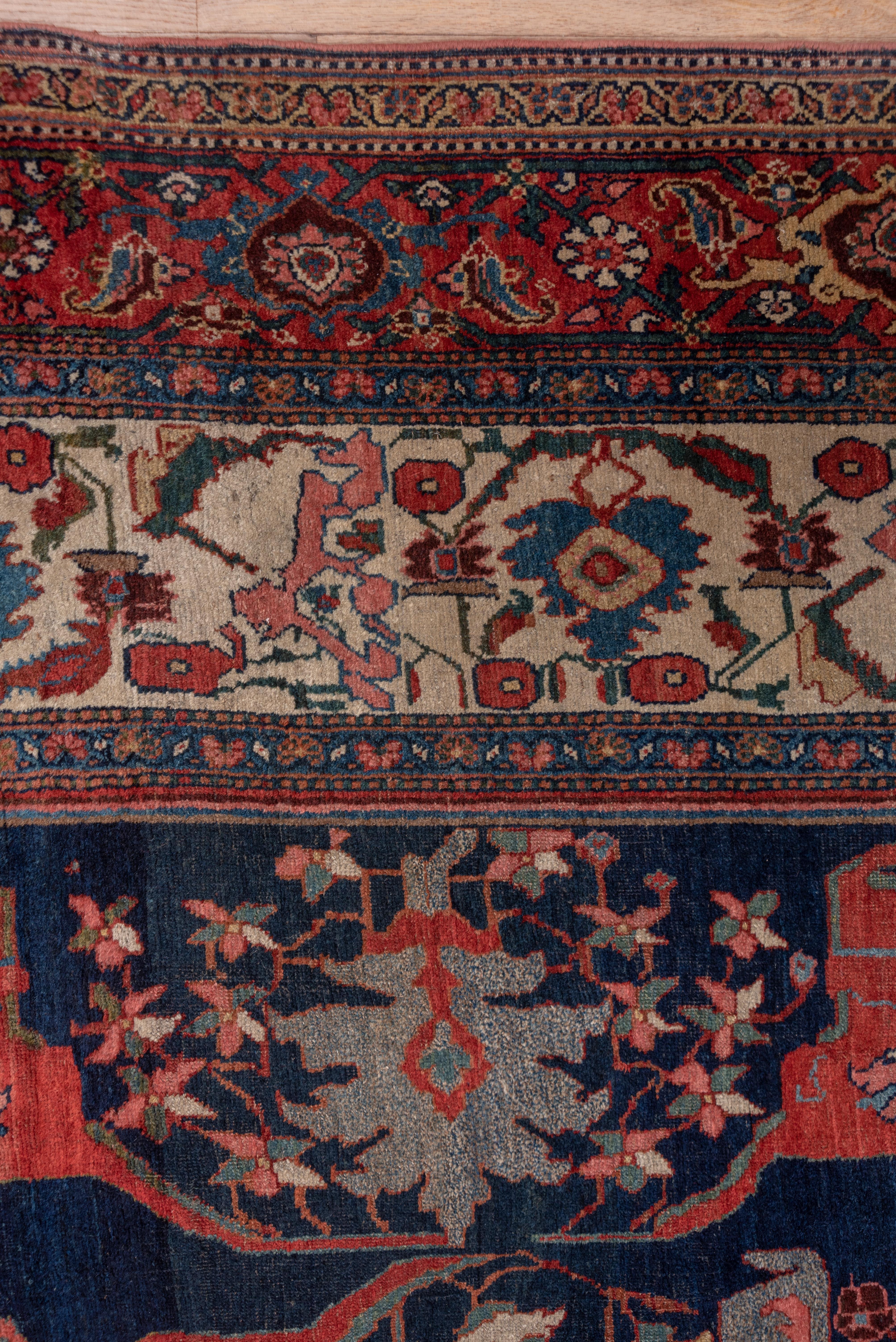 Persian Late 19th Century Bidjar Mansion Carpet