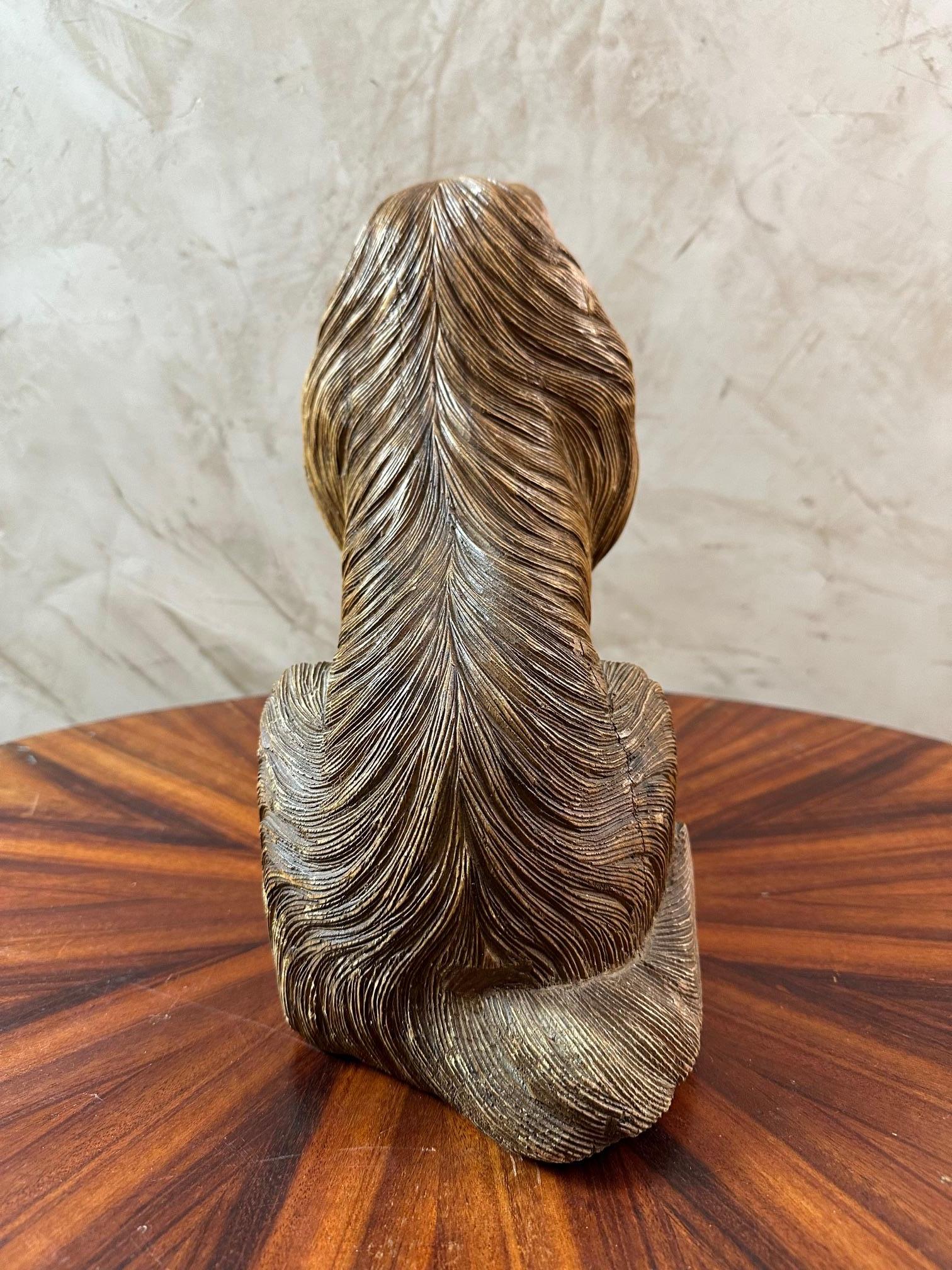 Late 19th century Black Forest Dog Sculpture, 1890s For Sale 1