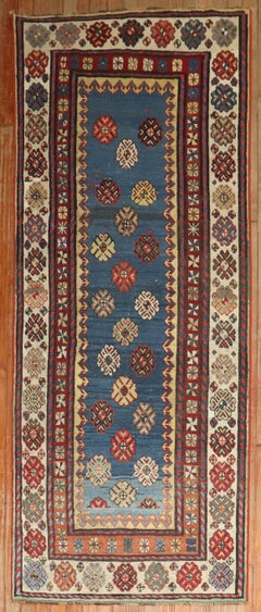 Late 19th Century Blue Antique Talish Runner