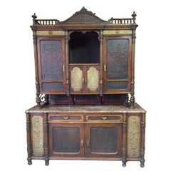 Late 19th Century Brasserie Buffet Signed Jacob Josef Kohn, 1890s