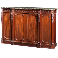 Late 19th Century Breakfront Side Cabinet