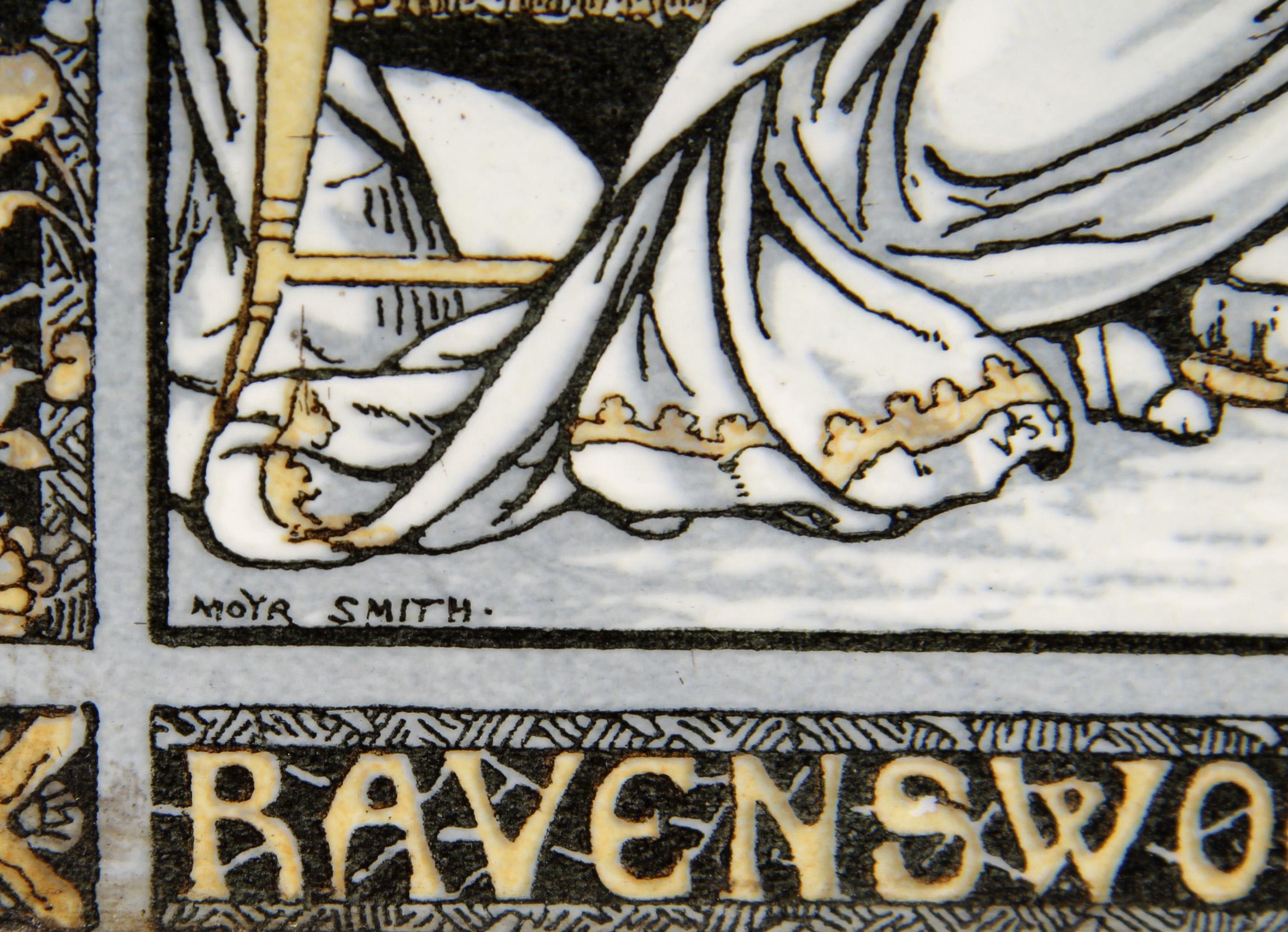 Divano inglese della fine del XIX secolo con piastrelle di John Moyr Smith, Inghilterra, circa 1875 in vendita 3