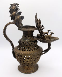 Late 19th Century Bronze Altar of Shiva