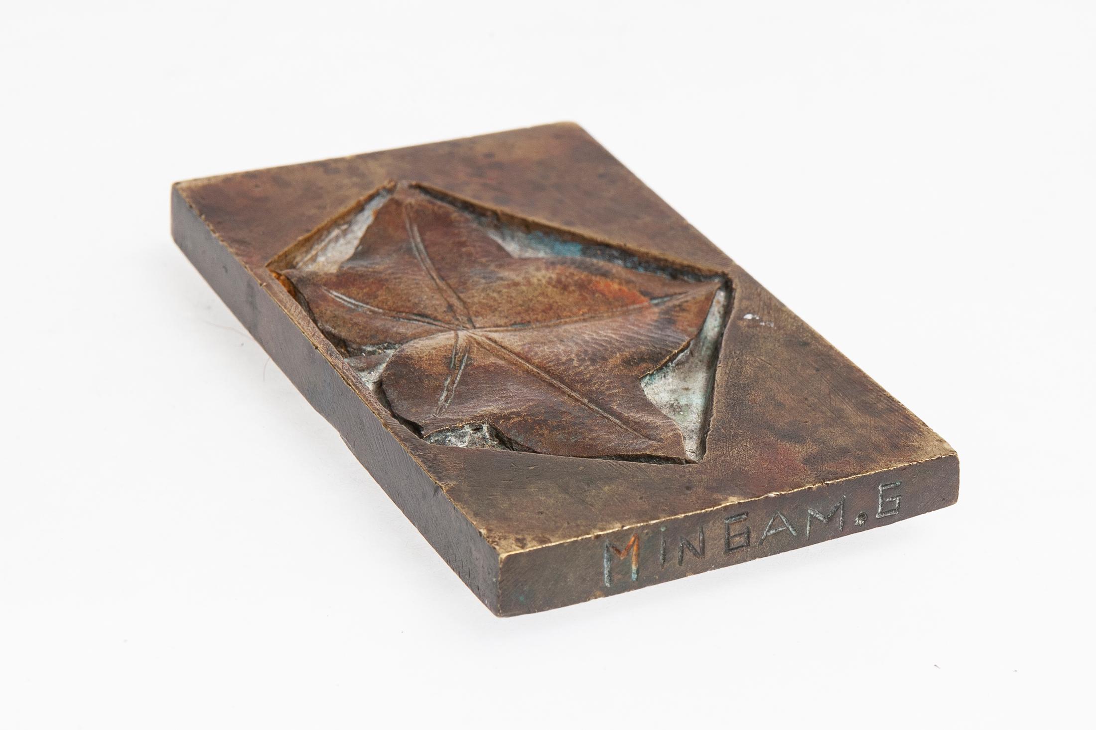 Bronze Presse-papiers d'artisan en bronze de la fin du XIXe siècle en vente